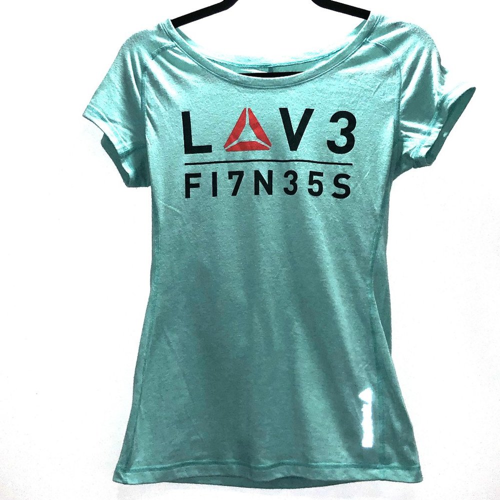 NWOT - Reebok turquoise fitness t-shirt